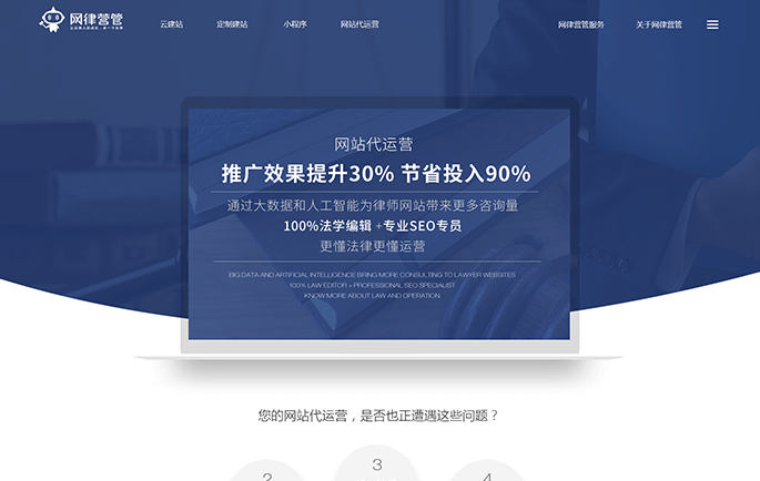 網律網站代運營
